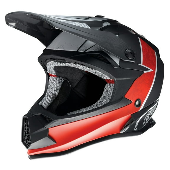 Z1R F.I Fractal MIPS Youth MX Offroad Helmet Black/Red MD