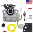 thumbnail image 1 of For MTD Craftsman 753-08057 Line Trimmer Carburetor Lawn Mower Parts Gasket, 1 of 3