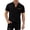 M10-Black, variant on Ulitacool Mens T Shirts Plaid Pattern Shirt With Pocket Short Sleeve Tops Relax Fit Clothes Black