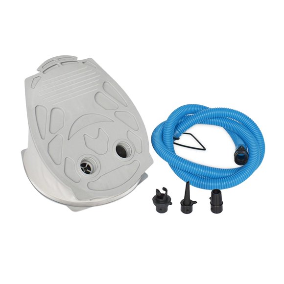 pitrice Portable High Pressure Foot Pump Easy Inflation For Cam And Boating Adapter Inflator Bellows Foot Air Pump