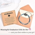 thumbnail image 3 of 2026 Graduation Gifts for Her, Compass Bracelet for Girls Women, Inspirational High School College Class of 2026 Graduation Gifts, 3 of 6