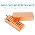 thumbnail image 5 of 8 Pcs 22mm x 8mm x 5mm Self-Adhesive Copper Memory Cooler Heat for DDR DDR3, 5 of 8