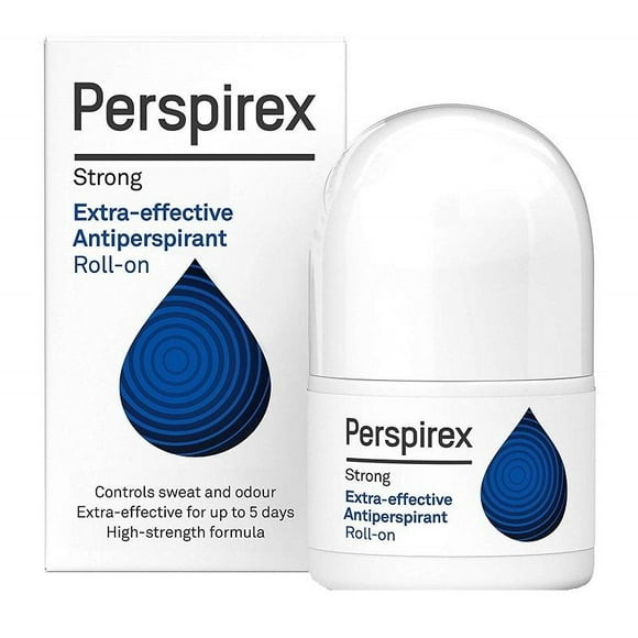 Antitranspirante Perspirex Roll-On Strong Extra Efectivo 20ml - Sudoración Excesiva Axilas (Hiperhidrosis) / HYPERsolutions