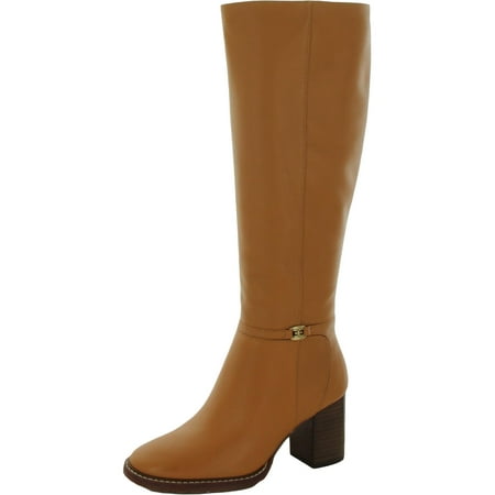 

Sam Edelman Womens Elsy Leather Block Heel Knee-High Boots