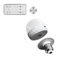 thumbnail image 1 of Bombilla recargable bombilla nocturna E27 para apliques y lámparas 5W con control remoto inalámbrico para la sala de estar vacaciones 2500mAh 3 colores, 1 of 8
