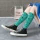 thumbnail image 5 of Fotbe Sushi Calcetas Divertidas Estampadas para Hombre y Mujer, Calcetas de Algodón hasta la Rodilla para Caminar, Correr, Enfermería y Embarazo, 5 of 6