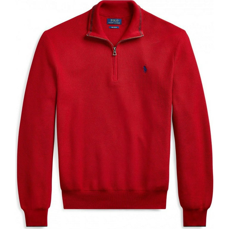 Classic Fit Triple-Pony Mesh Polo Shirt
