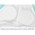 thumbnail image 6 of Serdomi Girls' Big Kid Long-Sleeve One-Piece Swimsuit Rash Guard - Mint Green & Pink Cutout Midriff Zipper Size 10, 6 of 7