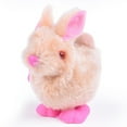 thumbnail image 6 of CREATITOY Wind-Up Hopping Stuffed Plush Bunny Toy for Easter Gifts, Kids Spring Party Favors - Cuddly Easter Basket Stuffers, Random Color (9x6x7cm), 6 of 9