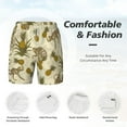 thumbnail image 5 of Balery Monkeys and Pinealpples Mens Swim Trunks Swim Shorts for Men Quick Dry Inseam Beach Shorts with Compression Liner Pocket-XX-Large, 5 of 9
