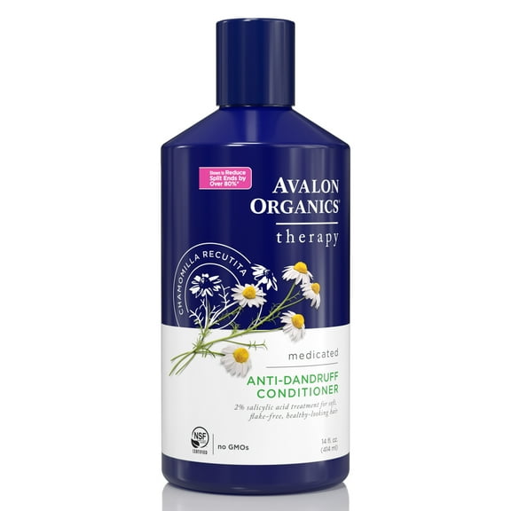 Avalon Organics Therapy Medicated Anti-Dandruff Conditioner, 14 fl oz
