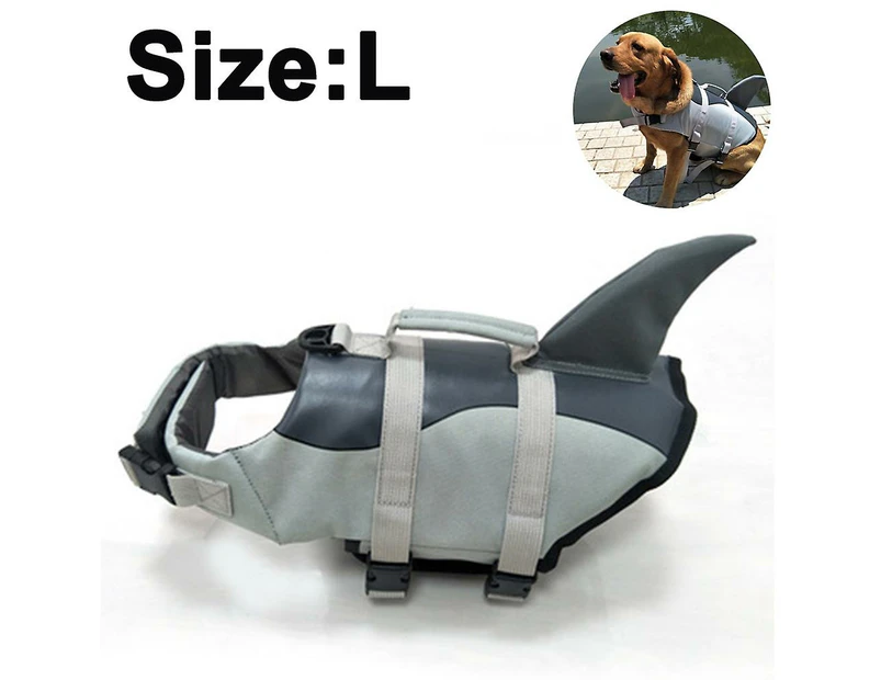 Chaleco Salvavidas Para Perros - Impermeable, Con Asa, Ajustable, Para Piscina, Playa Y Barca
