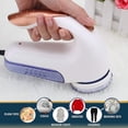 thumbnail image 5 of Quitapelusas eléctrico: afeitadora portátil de pelusas para telas y despelusilladora eficaz con cuchilla de acero inoxidable reemplazable para ropa y muebles, 5 of 5