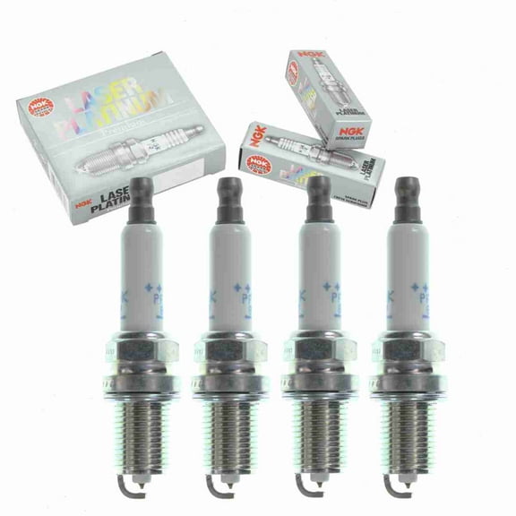 4 pc NGK 94460 Laser Platinum Spark Plugs for 101 905 611 G 4701 IK16TT Ignition Wire Secondary Fits select: 2011-2015,2017-2019 AUDI Q7
