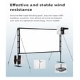 thumbnail image 5 of 100 120 inch Projector Support Screen Stand Anti light for Outdoor Indoor Home Theater Backyard Cinema Travel Camping ,Better Contrast and Color, 5 of 6