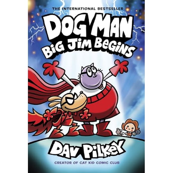 Pre-Owned Dog Man: Big Jim Begins: a Graphic Novel (Dog Man #13): from the Creator of Captain Underpants (Hardcover) 9781338896459
