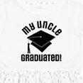 thumbnail image 4 of Inktastic Graduation My Uncle Graduated Girls Toddler Dress, 4 of 5