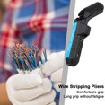 thumbnail image 3 of Cuchillo pelador de cables Mini herramienta de prensado alicates prensadores de cables herramientas múltiples, 3 of 9