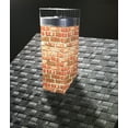 thumbnail image 2 of 18" x 18" x 48" Faux Chimney Housing Surround Kit Red Brick 4, Full Kit Includes 4 aluminum printed panels, Stainless Steel Cap, Flashing and Screws, 2 of 2
