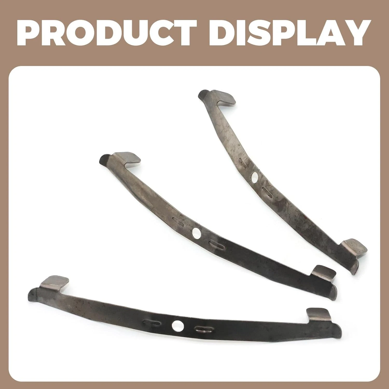 SR169016, Aluminum-Filter-Spring, Range Hood Filter Mounting Spring Kit Compatible with Broan, Nutone, Kenmore Vent Hood, Replaces AP3380265, 1173049, R169001, Pack of 3