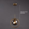 thumbnail image 3 of Cateissary Luces colgantes: estilo moderno y simple para lámparas de techo con estilo que iluminan buenas decoraciones Iluminación y accesorios cenicero de cristal, 3 of 6