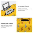thumbnail image 3 of Pofeuu Leopard Print Print Luggage Suitcase Cover Protector Luggage Washable Covers Aesthetic for 18/24/28/32 inch Luggage（No luggage included）-X-Large, 3 of 7
