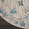 thumbnail image 3 of Desert Fields Contemporary Floral Ivory 5'3" x ROUND Area Rug, (5' Round), 3 of 7