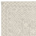 thumbnail image 5 of SAFAVIEH Blossom Azura Geometric Wool Area Rug, Grey/Ivory, 8' x 10', 5 of 7