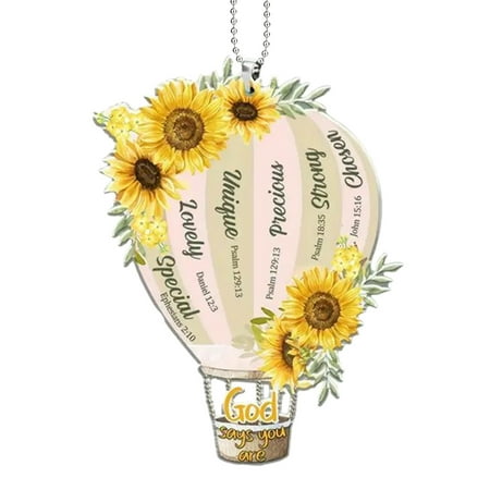 

Spring Hanging Sunflower Pattern Car Hanging Home Window Wall Decoration Supplies 2024 Clearance