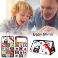thumbnail image 4 of HUMJUSE Baby Mirror for Tummy Time Baby Floor Mirror Toy Developmental Baby Toy Tummy Time Mirror Toy 6 9 12 Month Boys Girls Crawling Sensory Toy, 4 of 6