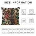 thumbnail image 5 of Print Pillow Cases Abstract Animal Wildlife Retro Throw Pillowcases Inch Cushion Cover Home Decor Linen Pillow for Sofa Bed, 5 of 5