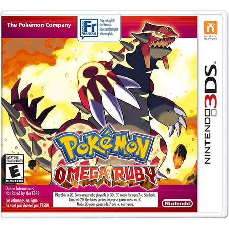 Pokemon Omega Ruby Nintendo 3ds Omega Ruby Edition Walmart Canada