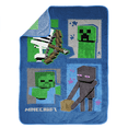 thumbnail image 2 of Minecraft Monster Hunters Icons 62 x 90 Throw Blanket, 2 of 3