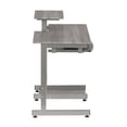 thumbnail image 3 of Complete Computer Workstation Desk, Grey, 3 of 12