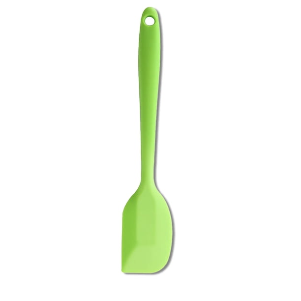 Naiovety Silicone Spatula Cooking Baking Scraper Heat-Resistant Bending Non-stick Cake Batter Scrapers Tools Mixing Tool Spoon Pasto verde