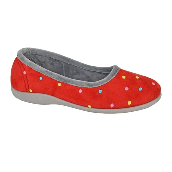 Sleepers Womens Isla Dotted Slippers