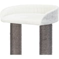 thumbnail image 5 of TRIXIE Pilar Plush & Sisal 3-Level 39.4" Cat Tower, Scratching Posts, Condo, Cat Toy, Gray, 5 of 8