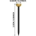 thumbnail image 2 of Pack of 60 Picture Nails, 25 mm Hanging Picture Nails, Wall Nails with Plastic Storage Box, 2 of 5