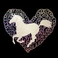 thumbnail image 3 of Kimberly, Allen 15x15 Black Modern Framed Museum Art Print Titled - Unicorn Heart 2, 3 of 5