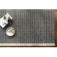 thumbnail image 7 of Mark&Day Wool Rugs, 2x8 Mader Modern Charcoal Runner Checkered Rug, Grey Carpet for Hallway, Kitchen, Bedroom or Living Room (2'6" x 8' Runner), 7 of 7