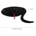 thumbnail image 2 of FENGGUIQU Artificial Snake Realistic Design Plush Snake for Daily Playing 1Set, 2 of 8