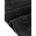 thumbnail image 5 of Chaqueta Corta Informal Allegra K Vaquera Negro S, 5 of 5