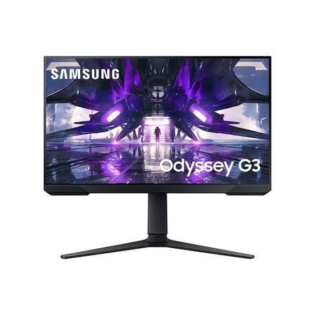 Samsung 24" Odyssey G32A FHD 1ms 165Hz Gaming Monitor with Eye Saver Mode, Free-Sync Premium, Height Adjustable Screen for Gamer Comfort, VESA Mount Capability, LS24AG320NNXZA