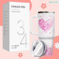 thumbnail image 7 of Mothers Day Gifts for Mom Daughter, Mom and Daughter Tumbler with Handle and Straw, 40oz Mommy Insulated Tumbler, Mama Coffee Mug, Inspirational Gifts for Mum Women, 7 of 7