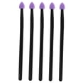 thumbnail image 6 of CIMAXIC 5PCS Eye Makeup Set Brush in Purple for Professional Makeup Artists with Round Handle, 6 of 8