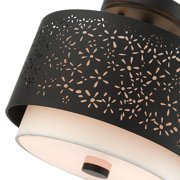 Livex Lighting - Noria - 2 Light Semi-Flush Mount in Modern Style - 12 Inches