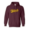 thumbnail image 3 of Go All Out City Of Pittsburgh Pennsylvania Pride Fashion Script Sweatshirt Hoodie Mens/Women, 3 of 5