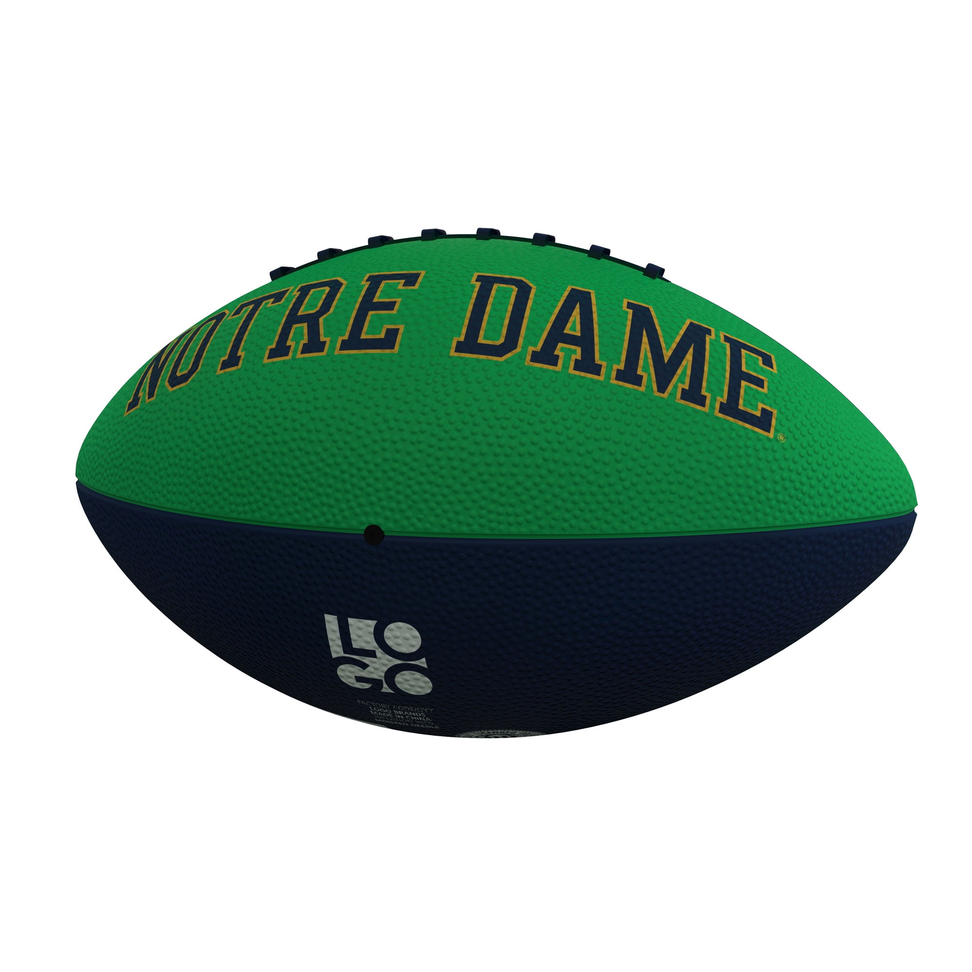 Notre Dame Fighting Irish Pinwheel Logo Junior Football