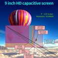 thumbnail image 4 of Android 12 Car Stereo Double-Din GPS Navigation with 9 Inch IPS Screen Carplay Android Auto Support WIFI & BT Connection/Mirror Phone Link/Reverse Image/Steering Wheel Control, 4 of 9