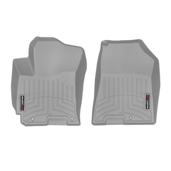 WeatherTech Custom Fit FloorLiners compatible with 2020-2026 Hyundai Venue - 1st Row (Driver & Passenger), Grey